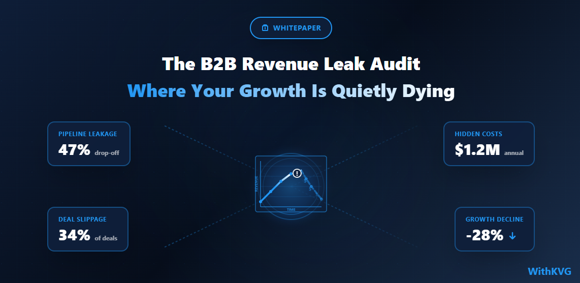 The B2B Revenue leak audit
