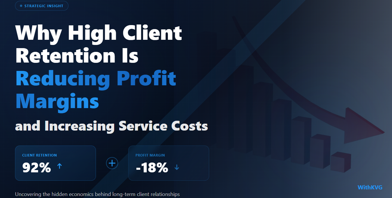 Why High Client Retention Is Reducing Profit Margins and Increasing Service Costs